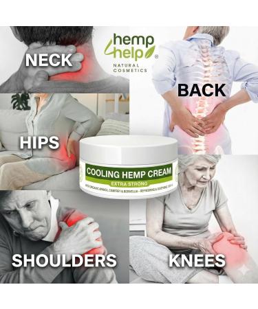 H4H Cr me rapide hautement dos e au chanvre et l'arnica 100 ml pour les articulations et les muscles | Soin avec menthol et extraits naturels pour le dos les genoux le cou et les paules - Buy Online on GoSupps.com