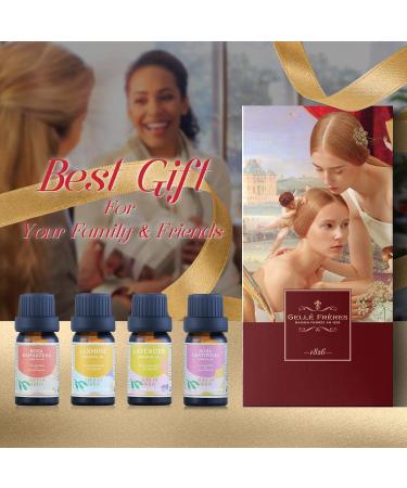 Abloom Moon Massage Oil Gift Box - 4 x 10ml Essential Oils for Aromatherapy Massage & Hair Care | Rose Jasmine Lavender - Buy Online on GoSupps.com