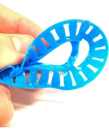Omnipod Grip Shield with Comfort Ring by Deck My Diabetes - Sky Blue | Reusable, Flexible, One-Handed Application with Overlay Patches - Buy Online on GoSupps.com