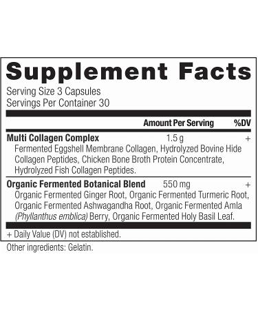 Dr. Axe Multi Collagen Capsules - 90 Count | Ancient Nutrition for Healthy Skin, Joints & Hair - Buy Online on GoSupps.com