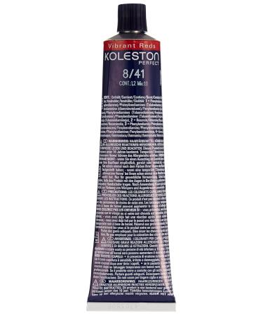 Wella Professionals Koleston Perfect 8/41 Hell Blond Red-Ash Hair Color - 60ml | Permanent Crema Formula for Radiant Results - Buy Online on GoSupps.com