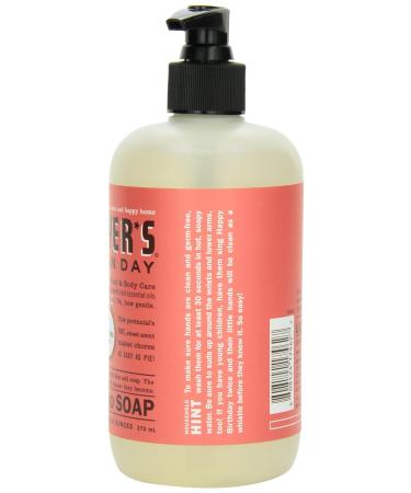 Mrs. Meyer's Rhubarb Liquid Hand Soap 12.5 OZ - Eco-Friendly International Shipping - Buy Online - Buy Online on GoSupps.com
