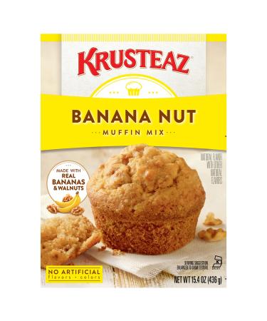 Krusteaz Banana Nut Muffin Mix, 15.4 oz