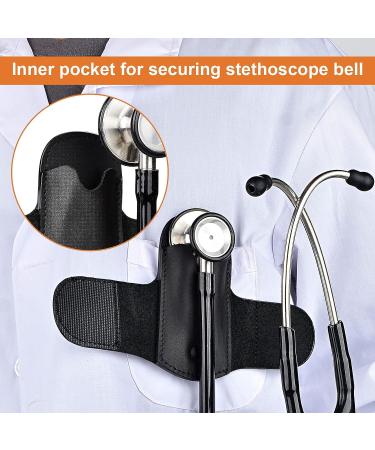iGuerburn Stethoscope Holder for Nurses - Hip Clip for MDF ADC Littmann Stethoscopes - Left-Handed - Black - Buy Online on GoSupps.com