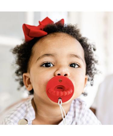 Ryan & Rose Cutie PAT Pacifier Teether - Flat Red - Buy Online on GoSupps.com
