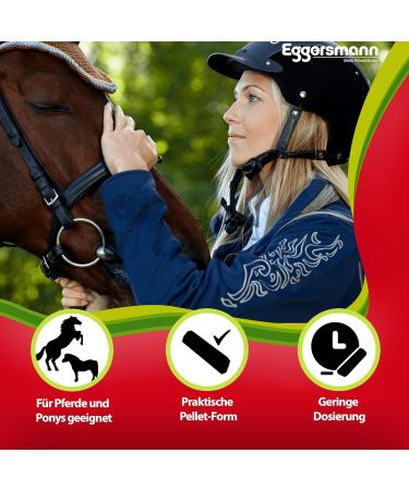 EGGERSMANN Professional Garlic Plus 1kg - Horse Supplement Feed Against Flies Mosquitoes & Metabolism Support - Buy Online on GoSupps.com
