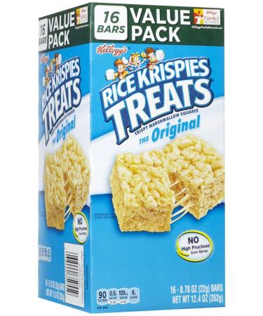 Kellogg's Rice Krispies Treats Rice Krispies Treats - Original - 0.78 oz - 16 ct