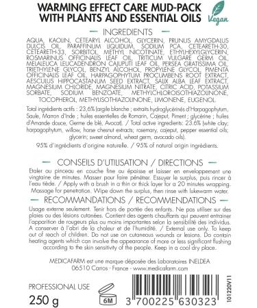 MEDICAFARM - THERMO-K Care Clay - Warming formula - Helps soothe muscle and joint pain - Helps improve microcirculation - 250g jar - Buy Online on GoSupps.com