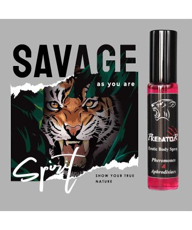 PREDATOR 15ml Parfumed Pheromone Oil Body Spray for Men - Atraer Mujeres - Buy Online on GoSupps.com