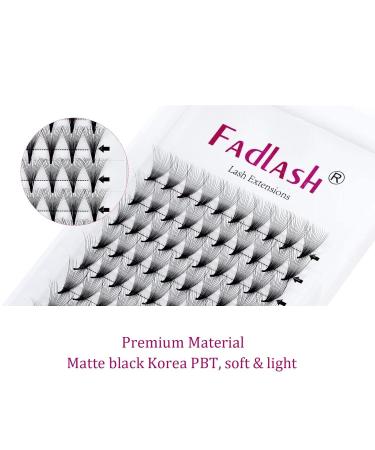 Shop Fadlash 16D Volume Eyelash Extensions - 0.07mm D Curl 14mm Prefabricated Fans - International Shipping Available - Buy Online on GoSupps.com