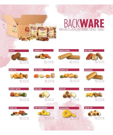 Gourmet Bites for Dogs - 500g Baked Goods | Healthy Natural Dog Treats by Dibo | BARF Dog Biscuit Snacks - Buy Online on GoSupps.com