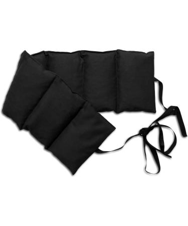 Shop Cherry Stone Pillow 7-Chamber Band - 65x15 Black Heat Cushion for Back Relief | International Shipping Available - Buy Online on GoSupps.com