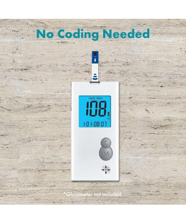 CMI Health Smartest Persona II Blood Glucose Test Strips - 50 Strip Pack for Diabetes Monitoring - Buy Online on GoSupps.com