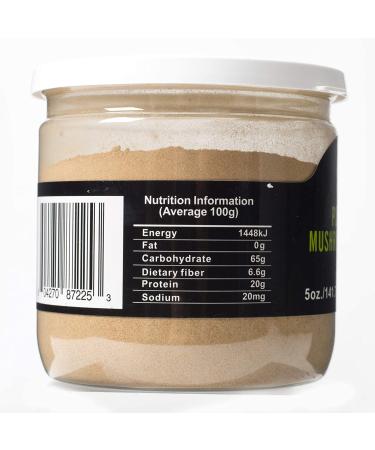Dried Porcini Mushroom Powder - 5 oz | Vigorous Mountains | Premium Quality - Buy Online on GoSupps.com