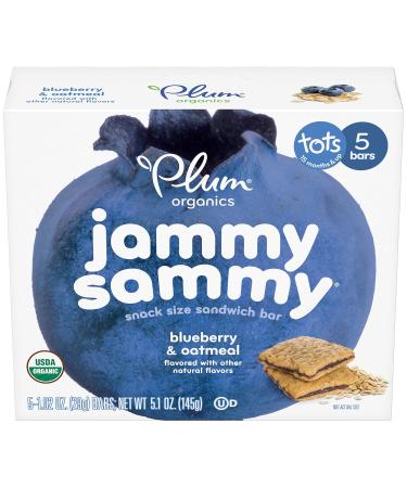 Plum Organics Jammy Sammy Variety Pack - 6 Count Organic Snack for Kids-Toddlers, 30 Count Pack - Buy Online on GoSupps.com