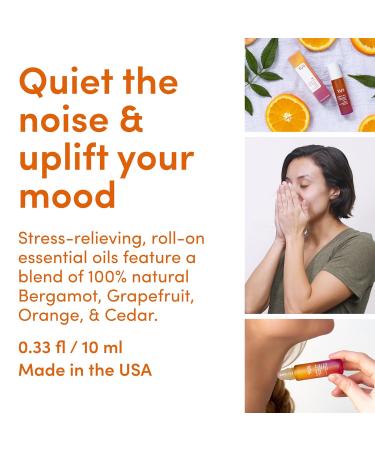 YUNI Beauty Essential Oil Roll On - Carry Om Stress-Relieving Aromatherapy | Natural Calming Perfume Alternative - Paraben-Free & Cruelty-Free - Buy Online on GoSupps.com