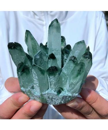 Natural Crystal Rough 1pc Green Phantom Quartz Specimen Beautiful Crystal - Buy Online on GoSupps.com