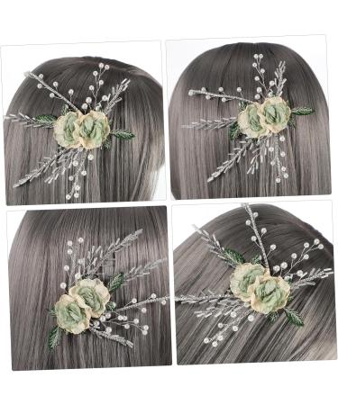 minkissy Hair Clips Hair Barrettes Hair Jewelry Bride Hair Accessory Bride Headpiece Bride Accessories Headpiece for Bride Hair Accessories Wedding Rhinestones Bridesmaid Manual Issue Card - Buy Online on GoSupps.com