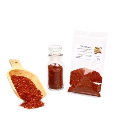 Feine W rze Grillkoteletts Spice Preparation for Paws Chips and BBQ Steak Meat 25 g