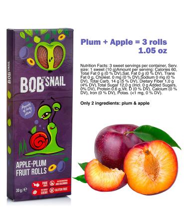 Healthy Snacks Variety Pack - 60 Individual Fruit Roll Ups - Apple Cherry Plum Pumpkin Mint - Vegan, Low Carb, Gluten Free - Dried Fruit Mix for Kids and Adults - Buy Online on GoSupps.com