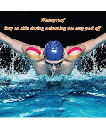 Kayiete Kinesiology Tape Precut - Sports Tape for Recovery & Injury Relief | 60 Strips in 3 Rolls | Black Athletic Tape for Ankle, Neck, Knee, Shoulder Pain - Buy Online on GoSupps.com