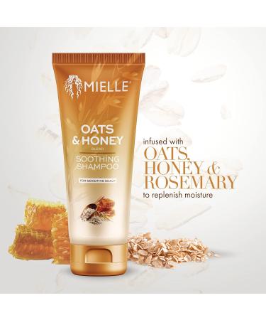 Mielle Organics Oats & Honey Soothing Shampoo - Nourishing Hair Care for All Hair Types | International Shipping Available - Buy Online on GoSupps.com
