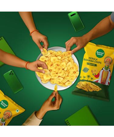 Beyond Sn ck Natural Kerala Banana Chips Healthy and Delicious Snacks No Hand Touch Original Style Salted 600gms Salted 600g Pack of 1 - Buy Online on GoSupps.com