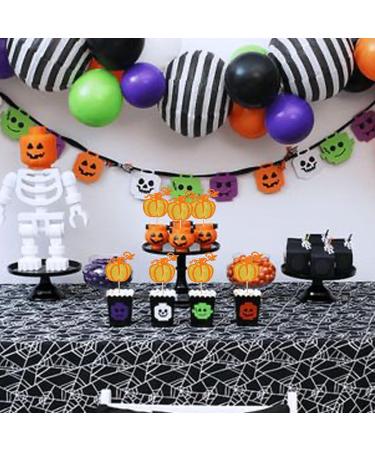 Pack of 24 Pumpkin Cake Decorations Glitter Autumn Theme Cupcake Toppers Halloween Cake Decorations for Pumpkin Theme Baby Shower Thanksgiving Birthday Party Cake Decorations Gold Gold Style4 - Buy Online on GoSupps.com