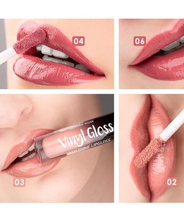 Golden Rose Vinyl Gloss High Shine lip gloss New High gloss vinyl lips 4 Gift False Eyelashes AURA  - Buy Online on GoSupps.com