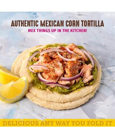 Del Campo 6 Inch Soft Corn Tortillas - Gluten Free, Authentic Mexican Food - Ideal for Wraps, Tacos, Quesadillas & Burritos - Kosher - 8lb Case (Pack of 8) - Buy Online on GoSupps.com