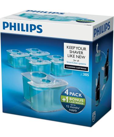 Philips SmartClean JC305/50 Cleaning Cartridge Pack 5 - Refresh and Maintain Your Shaver - Buy Online on GoSupps.com