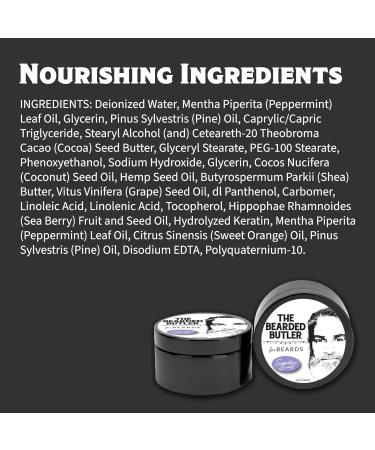 Beard Butter for Men | Moisturizing Softener & Itch Reducer | Light Hold Non-Greasy Formula | Nourish Your Beard Today - Buy Online on GoSupps.com
