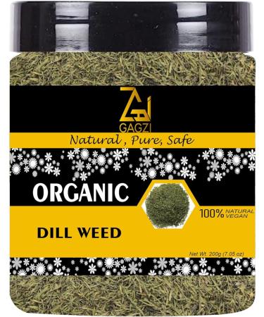 GAGZI All Natural Organic Spices Dill Weed 200 Gram (Packing May Be Vary) Pack of 1 200 Gram 7.05 oz - Buy Online on GoSupps.com
