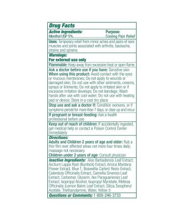 Biofreeze Professional Menthol Pain Relieving Gel 4 FL OZ Tube for Sore Muscles, Arthritis, Backaches, Joint Pain - 1 Pack - Buy Online on GoSupps.com