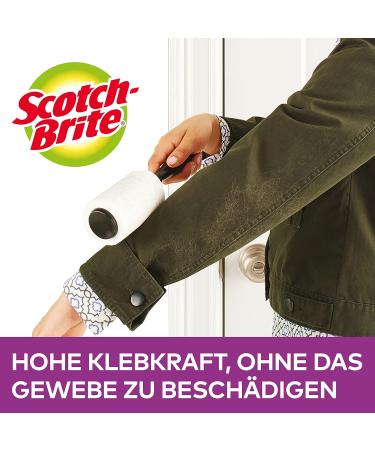 Scotch-Brite Pet Extra Sticky Lint Roller - 3 Rolls 144 Layers | Best for Dog & Cat Hair Removal | International Shipping Available - Buy Online on GoSupps.com