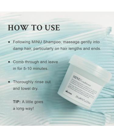 Davines MINU Conditioner 75ml - Best Color Care for Bright & Shiny Hair | Shop Internationally - Buy Online on GoSupps.com
