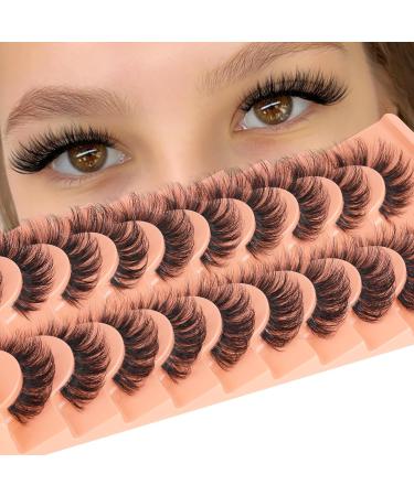 Magnetic Eyelashes Cat Eye Wispy Lashes Magnetic False Eyelashes with Applicator No Glue Needed Natural Strip Lashes Durable 1 Pair Magnetic Lashes - Buy Online on GoSupps.com