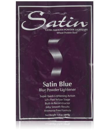 SATIN Satin Blue/bleach Powder Lightener 1 Oz Individual Pack 1 Ounce (Pack of 1)