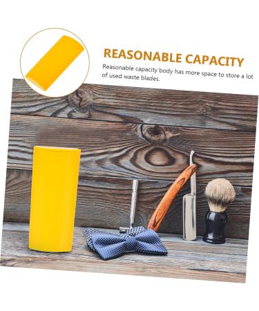 Magiclulu 3-Pack Blade Storage Box - Secure Waste Blade Disposal Container for Knives & Razors - Travel-Friendly Plastic Organizer (9x3.5cm) - Buy Online on GoSupps.com