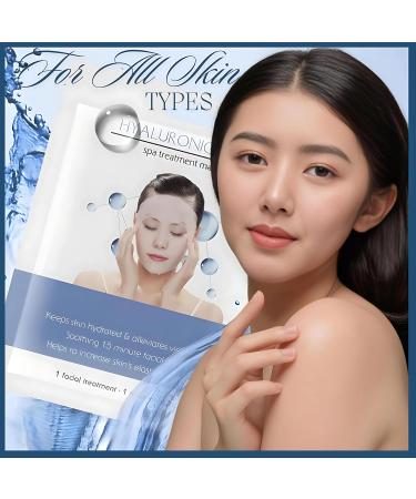 Hydrating Hyaluronic Acid Face Mask | Brightening Anti-Aging Sheet Mask | PH Balanced Korean Skincare for Sensitive Skin | Cruelty-Free - Buy Online on GoSupps.com
