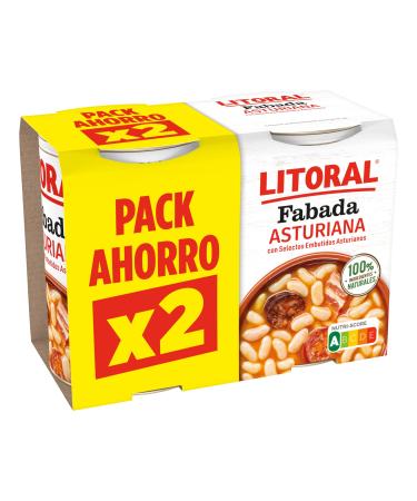 LITORAL Fabada Asturiana Duplo 2 cans of 420 g (2 x 420 g)