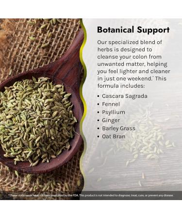 Nature's Secret Weekend Colon Flush 16 Capsule Unflavored 16 Count (Pack of 1) - Buy Online on GoSupps.com