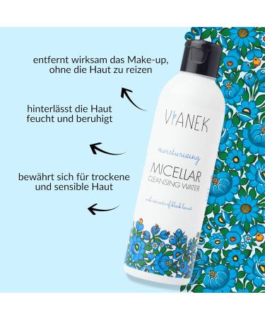 VIANEK Moisturising micellar cleaning water - Buy Online on GoSupps.com