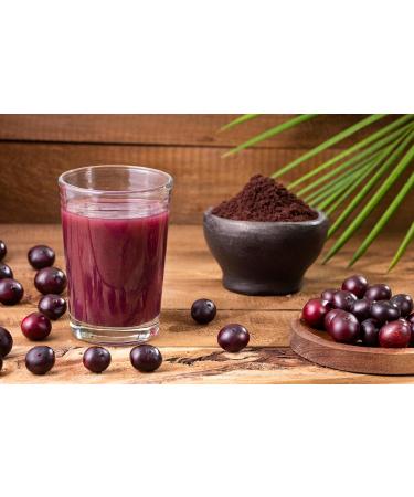 Ponthier Bio Acai Fruit Puree - 1kg | Pure Acai Berries from the Amazon | No Colors or Preservatives | Perfect for Smoothies Bowls Ice Cream & Desserts - Buy Online on GoSupps.com