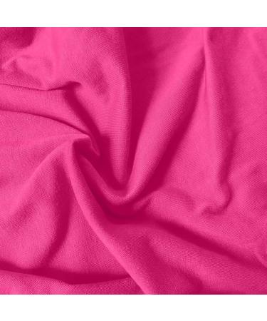 Shop Golatcr Summer Womens T-Shirt - Casual V-Neck Cotton Blouse Printed Tops in Red & Elegant Black | Plus Size Hot Pink XXL Available - Buy Online on GoSupps.com