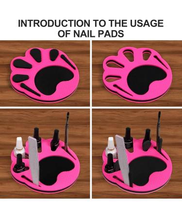 Setmoi Nail Polish Holder Nail Polish Holder Stand Nail Polish Organizer Nail Polish Organizer Holder Applicable to Manicure Hand Stand Rest Work Station - Buy Online on GoSupps.com