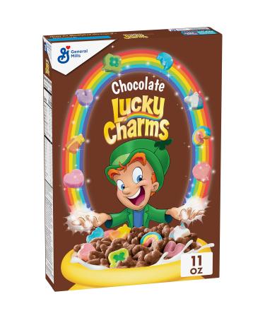 Chocolate Lucky Charms Cereal with Marshmallows, 11 OZ