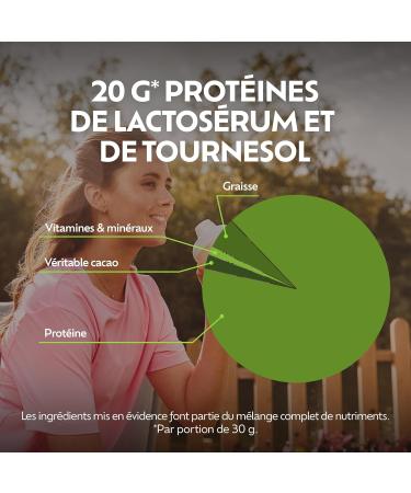 foodspring - Daily Shake Focus protein powder - 20g protein per shake - Milk protein with vitamins and minerals - With real cocoa and ginseng (480g) - Buy Online on GoSupps.com
