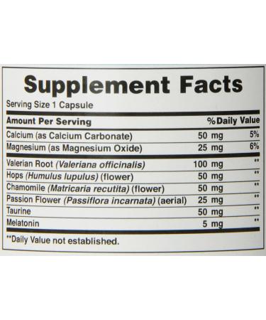 Puritan's Pride Super Snooze Melatonin Capsules 100 ct - Fast-Acting Sleep Aid - Buy Online on GoSupps.com