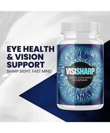 Visisharp Advanced Eye Health Formula for Eyes - 2 Pack | Improve Vision & Eye Health - Buy Online on GoSupps.com